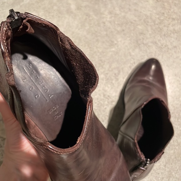 All Italian Leather Bootie, Brand Hundred100 - Picture 4 of 6